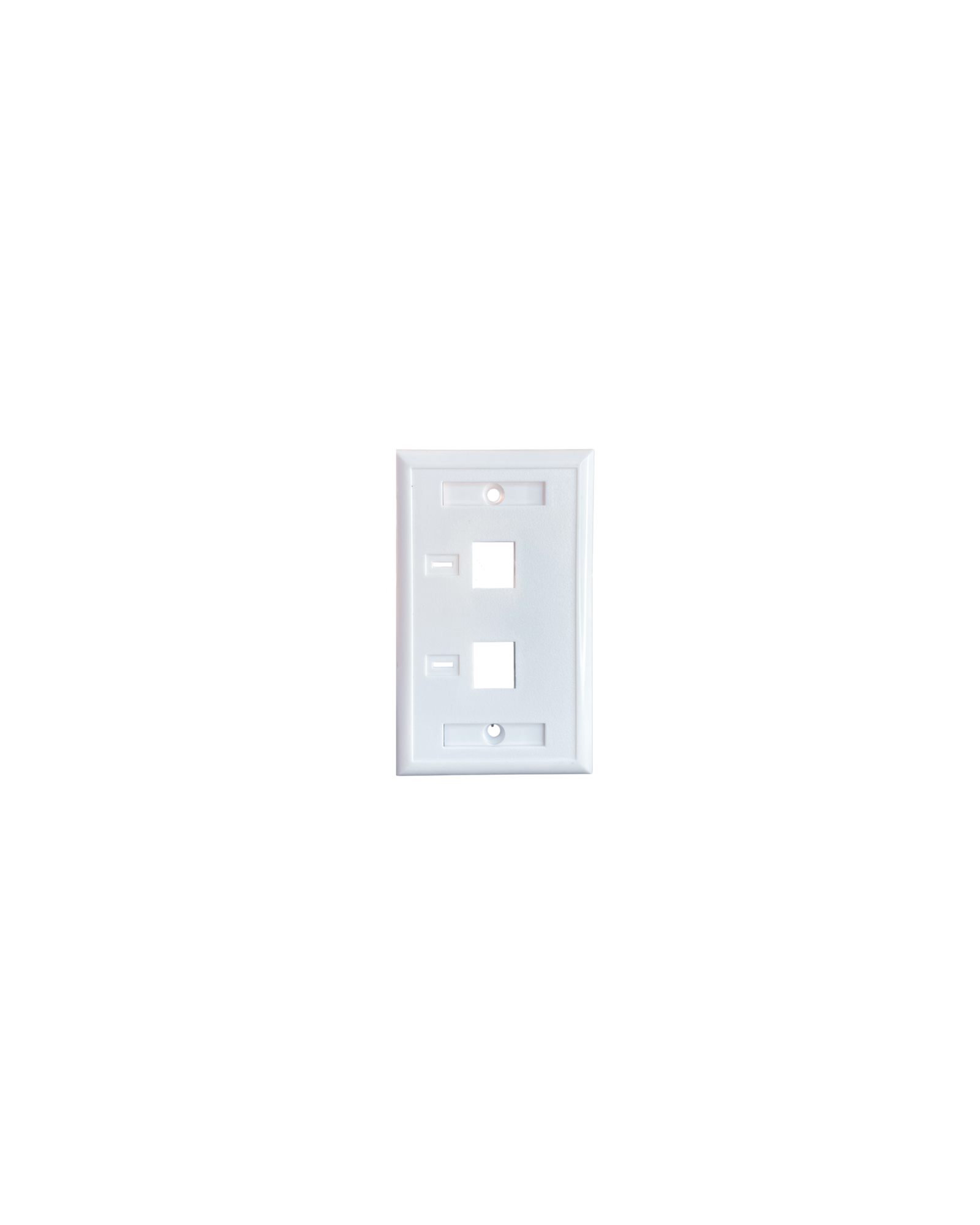 Face Plate 2 Puertos Modular                             